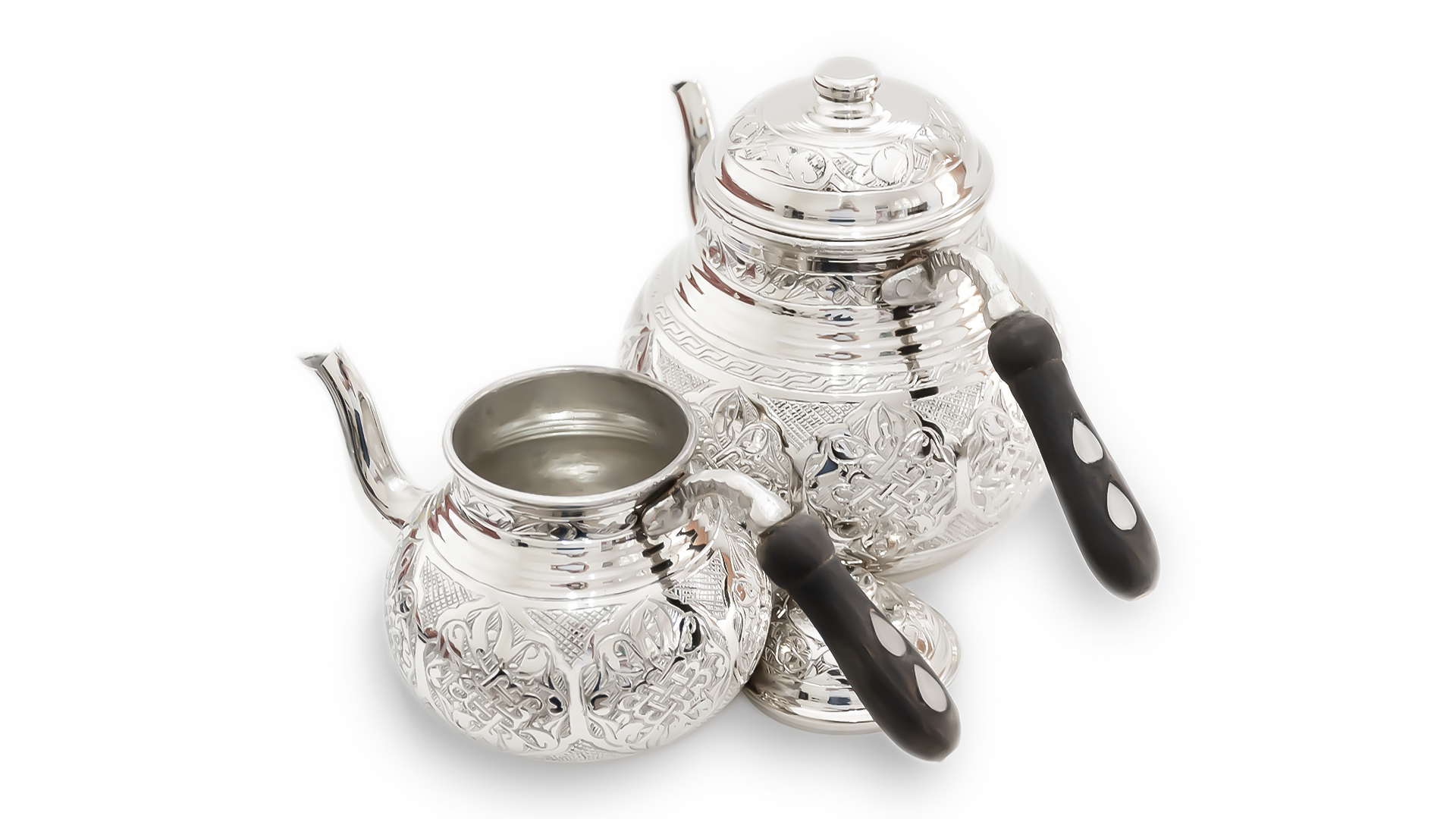 el yapımı bakır çaydanlık